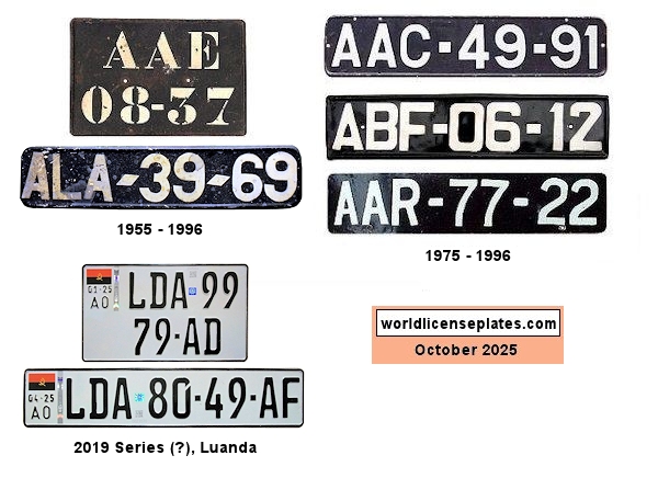 Private/Passenger License Plates