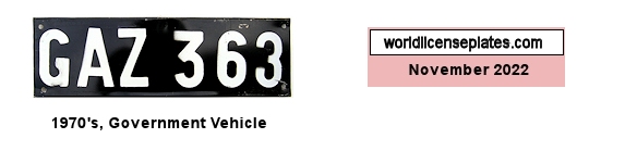 Other Gazankulu License Plates