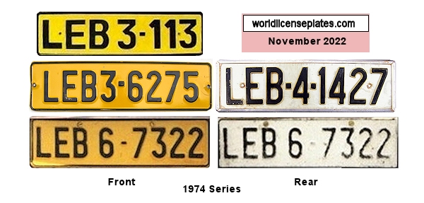 Lebowa License Plates