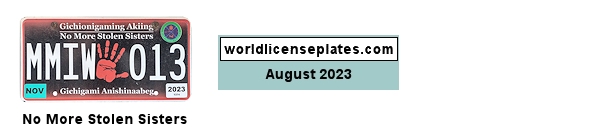 License Plates of the Grand Portage Chippewa