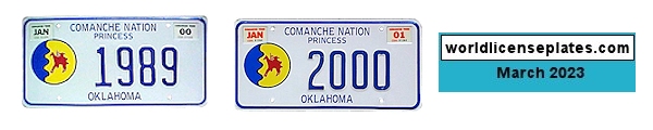 Princess Plates of the Comanche