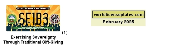 Special Interest Plates of the Muscogee Nation