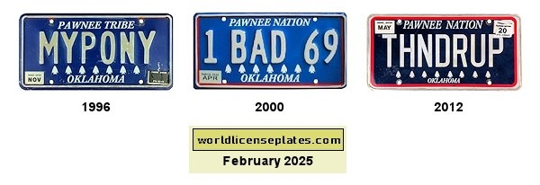 Vanity Plates of the Pawnee
