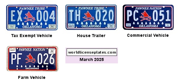 License Plates of the Pawnee