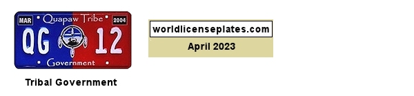 Tax Exempt Plates of the Quapaw