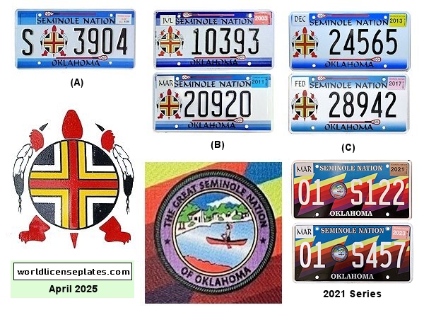 License Plates of the Seminole Nation