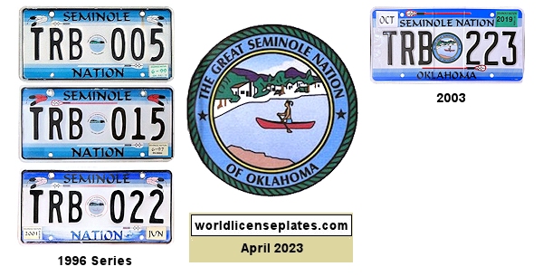 Tax Exempt Plates of the Seminole