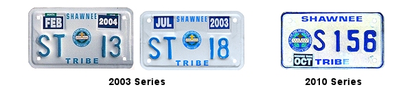 Motorcycle Plates of the Shawnee