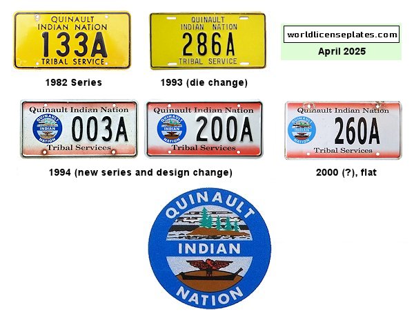License Plates of the Quinault