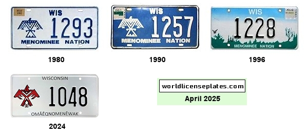 Tax Exempt Plates of the Menominee