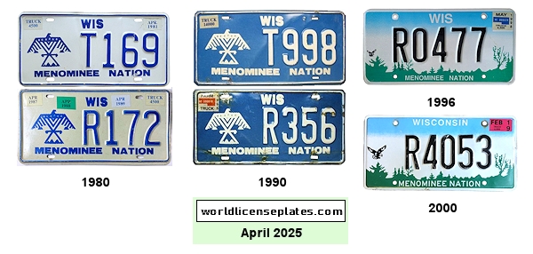 Truck Plates of the Menominee