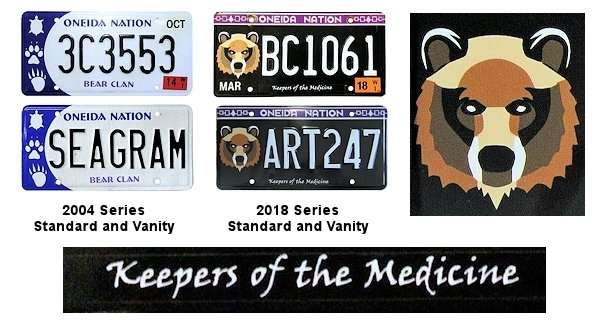 Bear Clan Plates of the Menominee