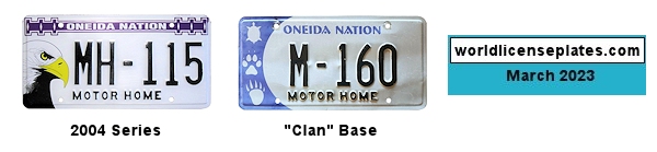 Motor Home Plates of the Menominee