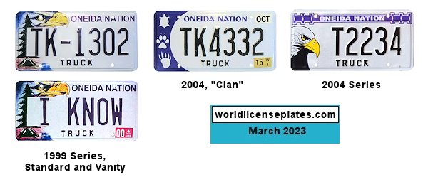 Truck Plates of the Menominee