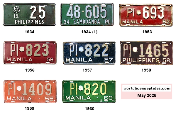 Official Vehicle License Plates