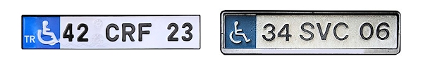Handicapped License Plates