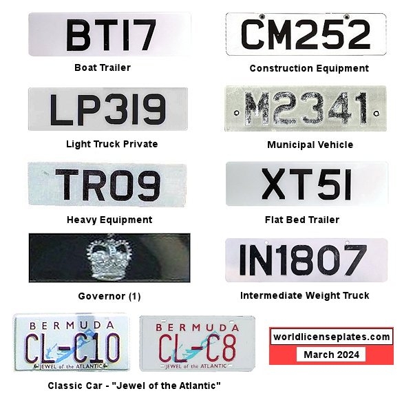 Non-Passenger, Other License Plates