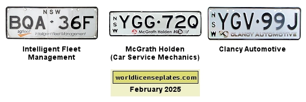 Corporate License Plates