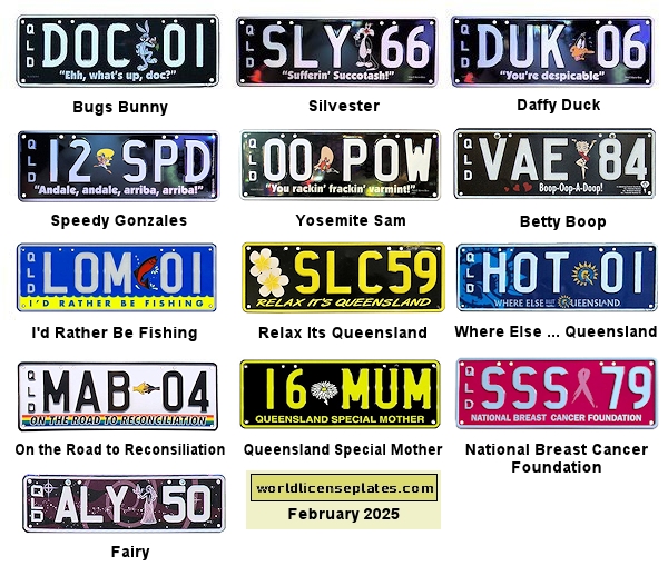 Miscellaneous License Plates
