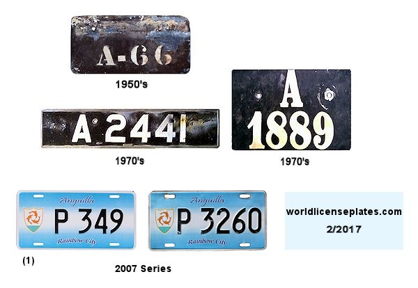 Anguilla License Plates