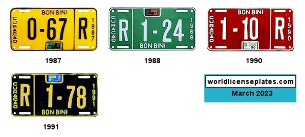 Rental License Plates