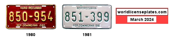 Agricultural Vehicle License Plates