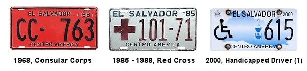 Non-Passenger and Other License Plates