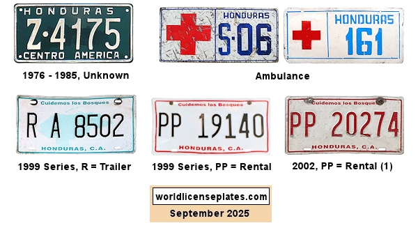 Non-Passenger/Other License Plates