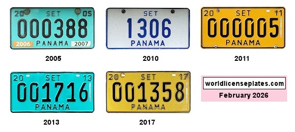 Tourist Service License Plates