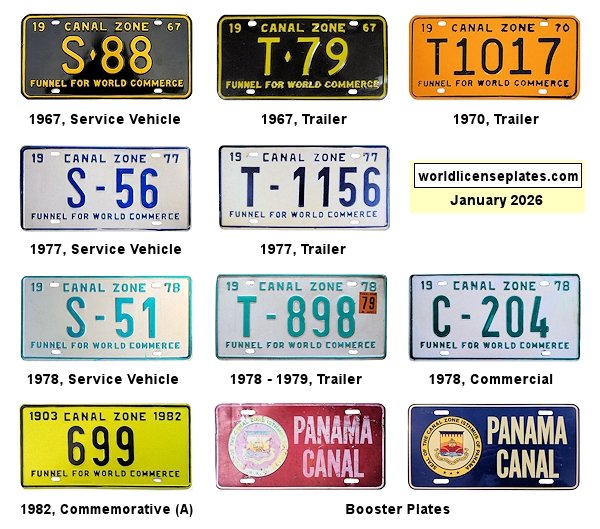Non-Passenger License Plates