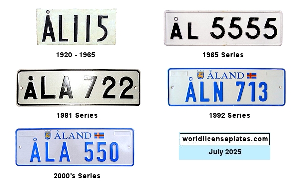 Aland License Plates