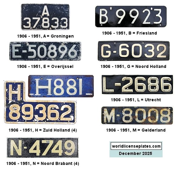 Private/Passenger License Plates