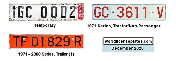 Canary Islands Other License Plates