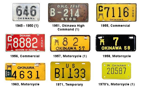 Non-Passenger Other License Plates