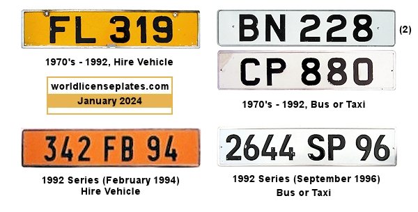 Public Service License Plates