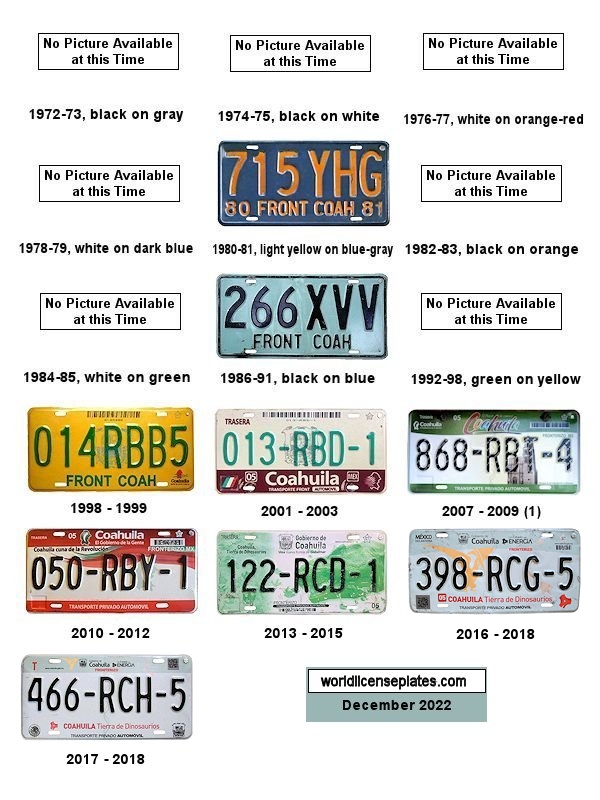 Coahuila Border Zone to USA