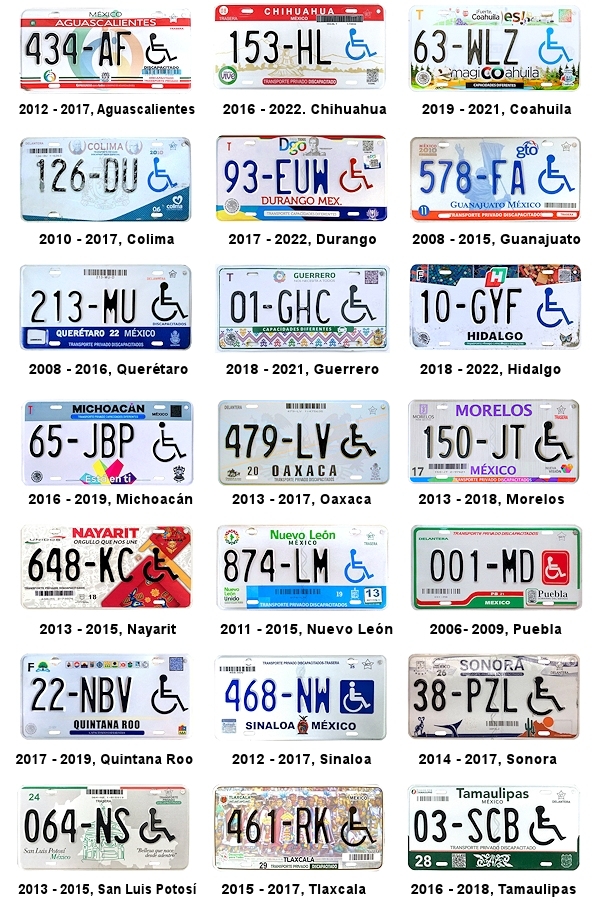 Handicapped License Plates
