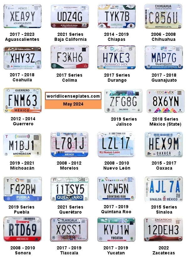 Private Motorcycle License Plates