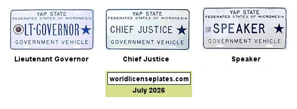 Official License Plates