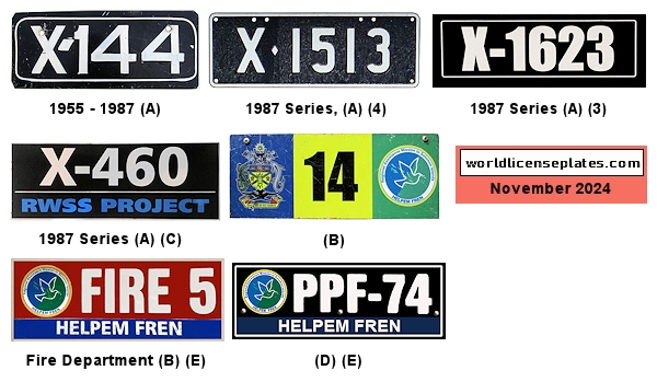 Foreign Aid and Assistance License Plates