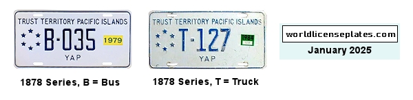 Other TTPI Yap License Plates