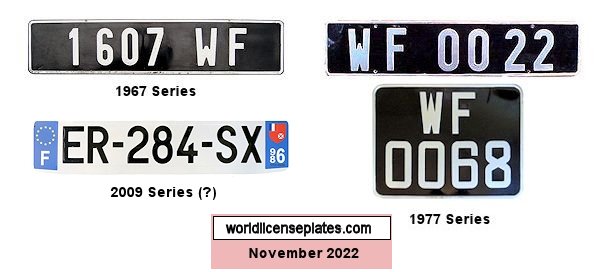 Wallis and Futuna License Plates