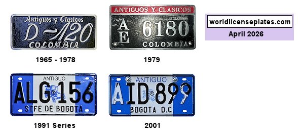 Antique and Classic Vehicle License Plates