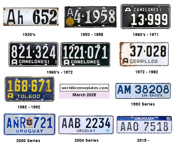Private/Passenger License Plates
