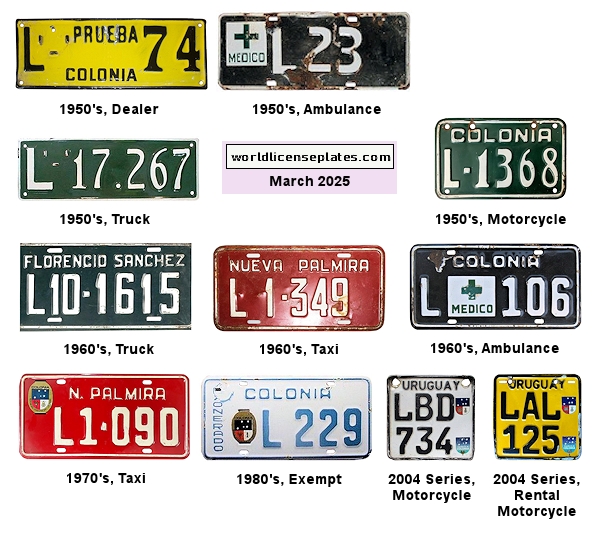 Colonia License Plates