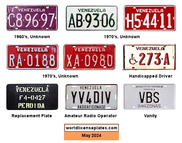 Non-Passenger and Other License Plates