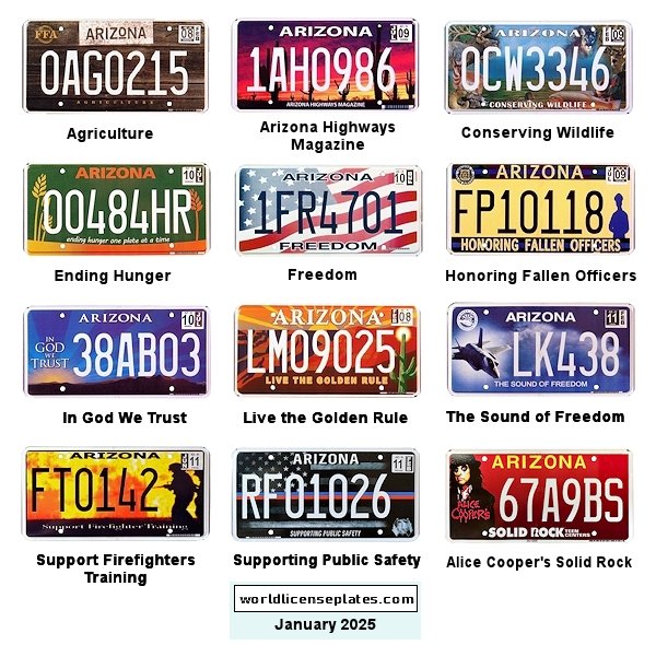 Special Interest License Plates