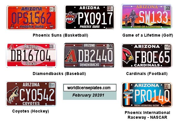 Special Interest License Plates