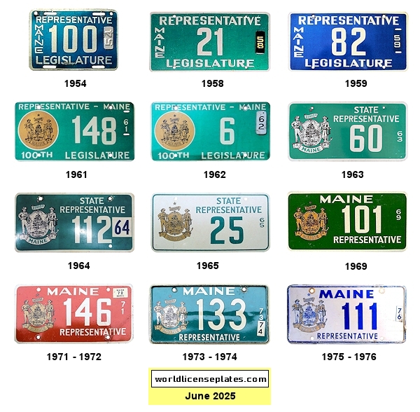 Government - Representative License Plates