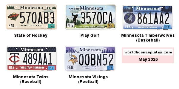 Sports Related License Plates
